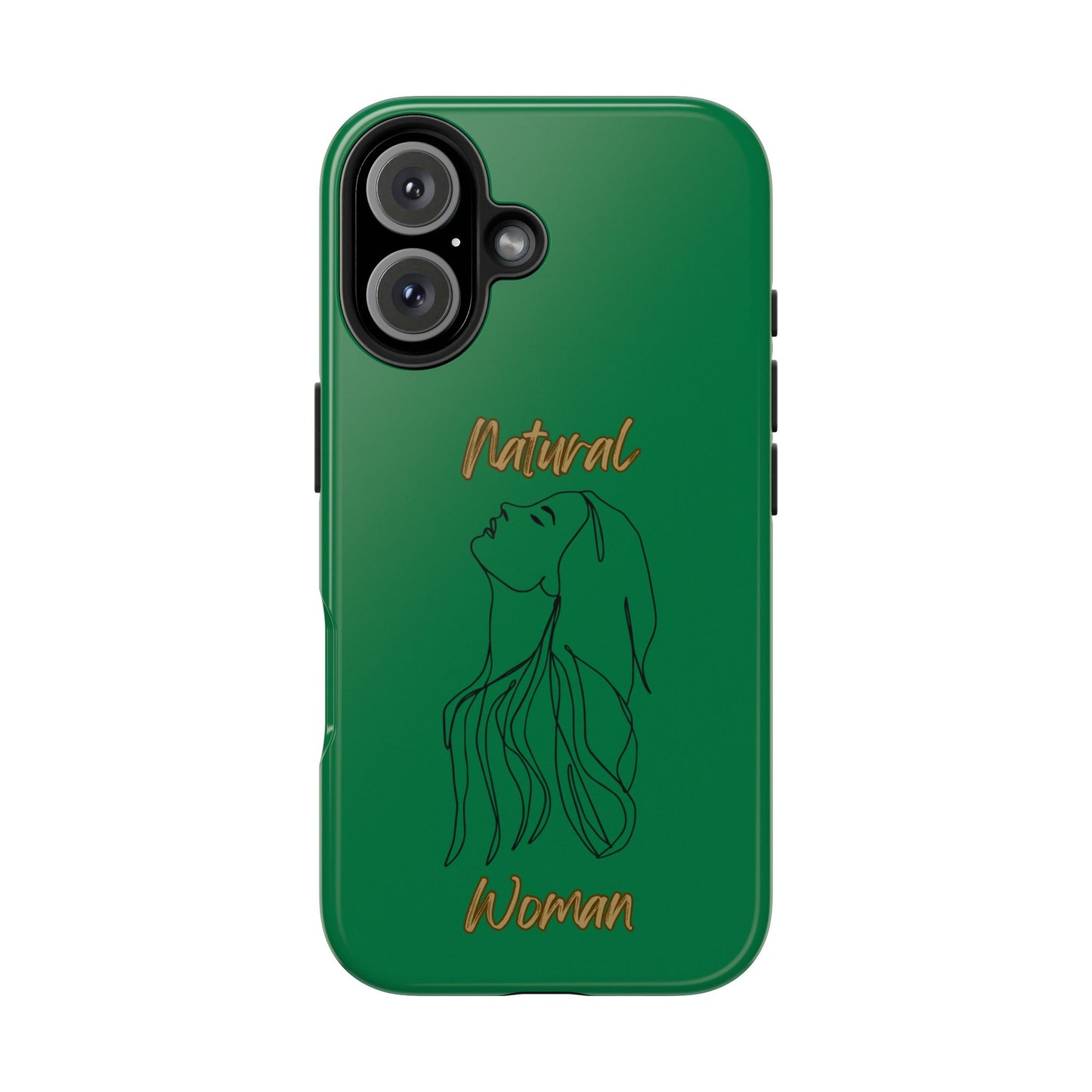 Natural Woman Appreciation (BL) Tough Phone Cases DARK GREEN