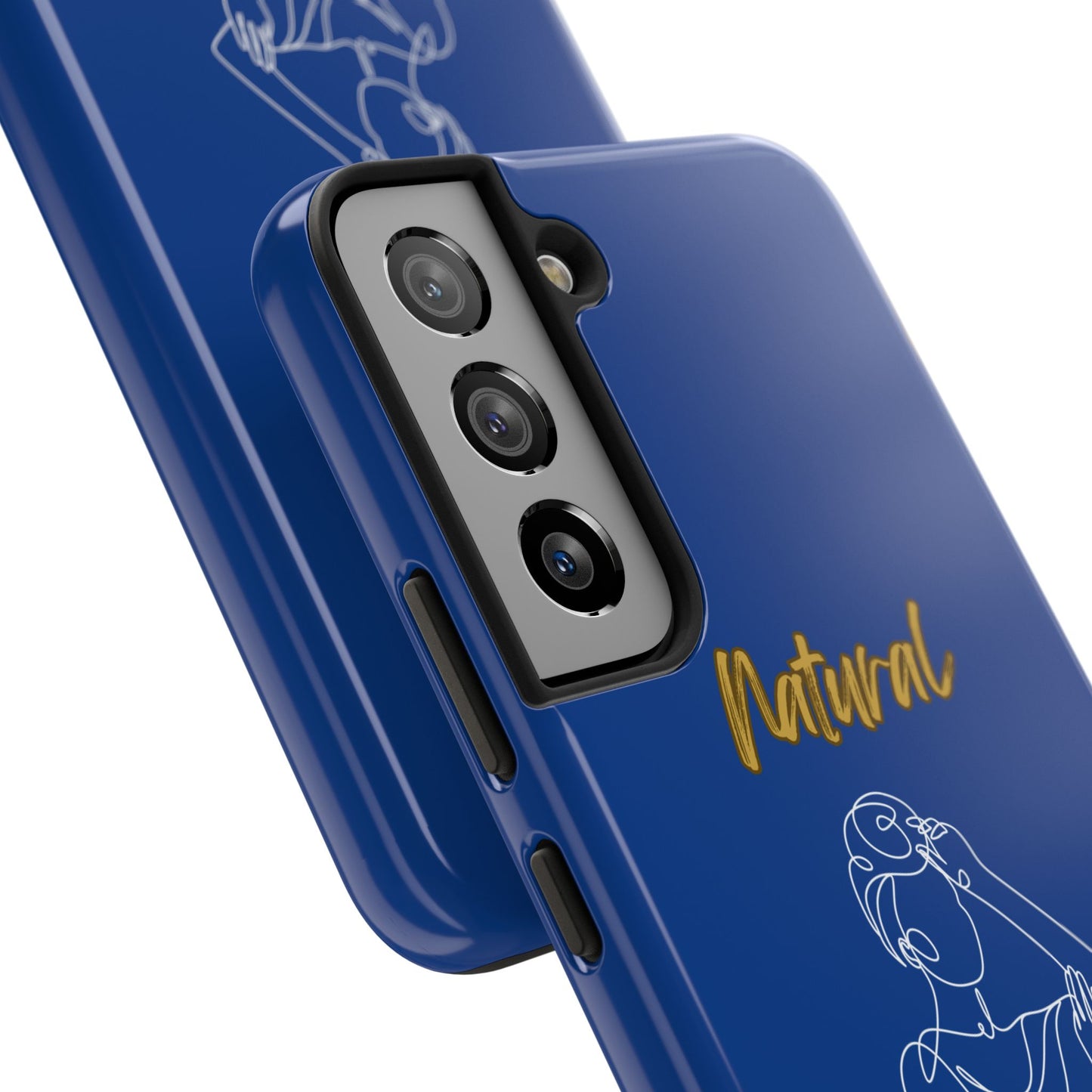 Natural Woman Style (WL)Tough Phone Cases DARK BLUE