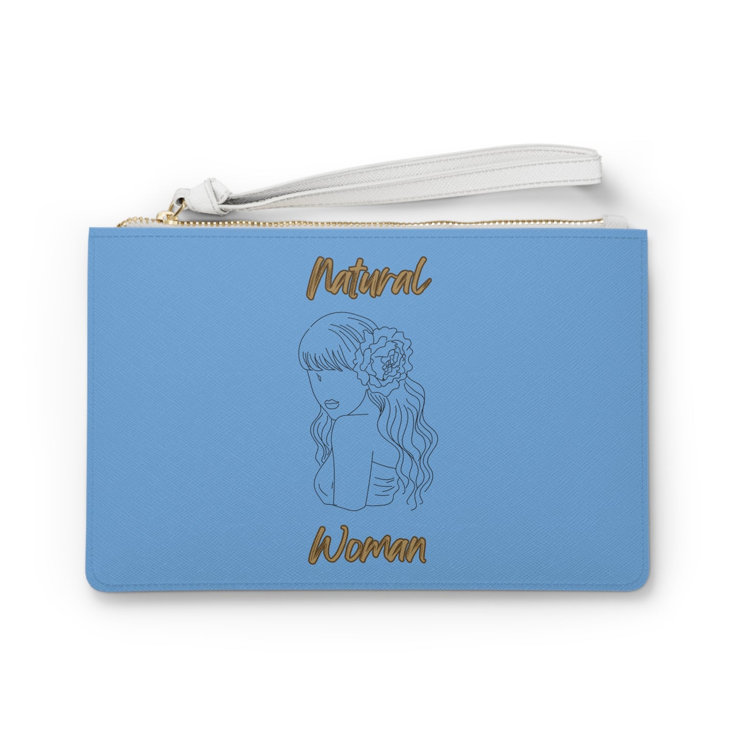 Natural Woman Newness (BL) Clutch Bag LIGHT BLUE