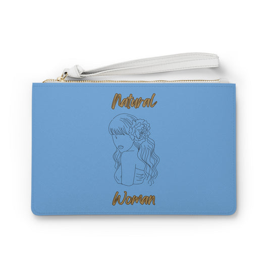 Natural Woman Newness (BL) Clutch Bag LIGHT BLUE