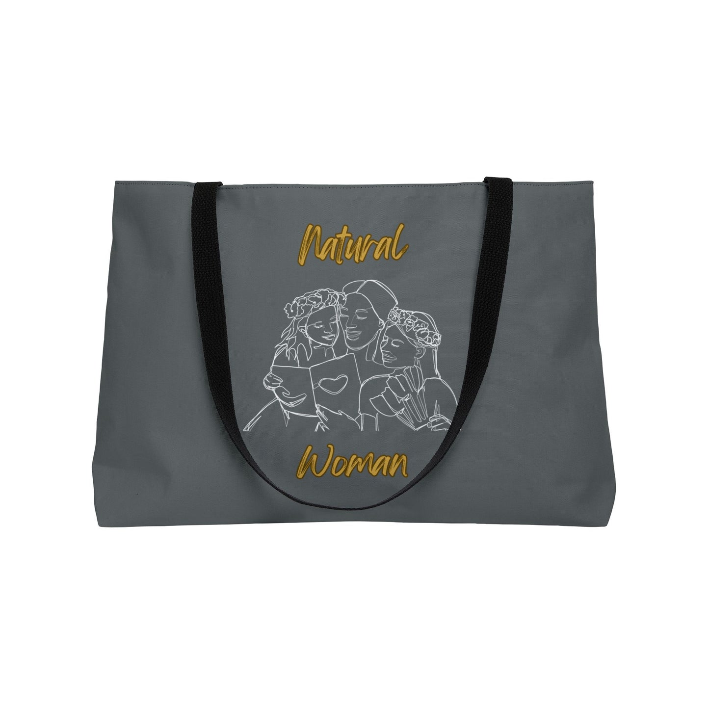 Natural Woman Me & My Girls (WL) Weekender Tote Bag DARK GREY
