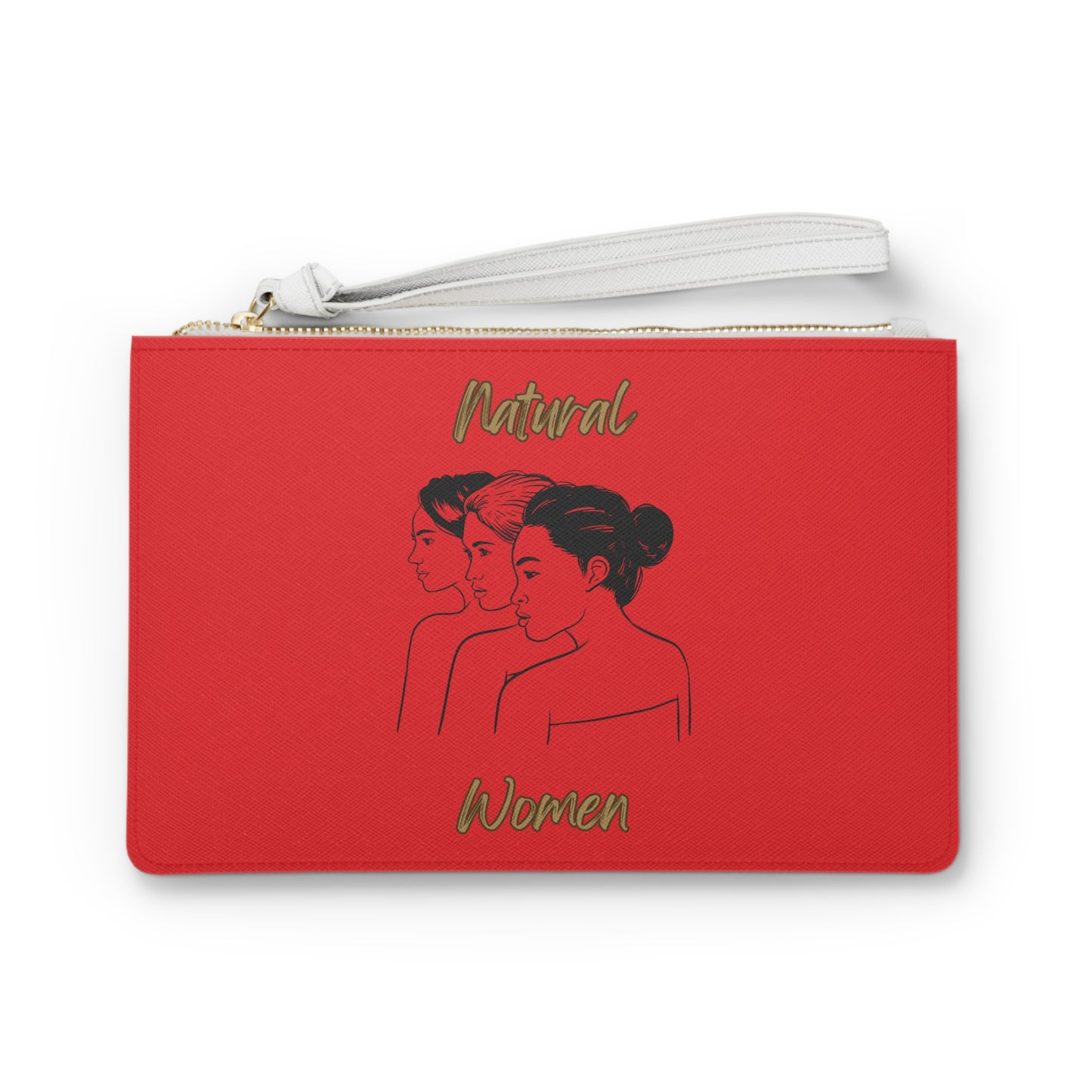 Natural Woman United Friends (BL) Clutch Bag RED