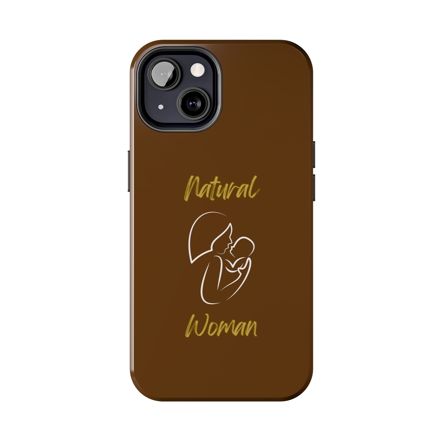 Natural Woman Long Awaited (WL)Tough Phone Cases BROWN