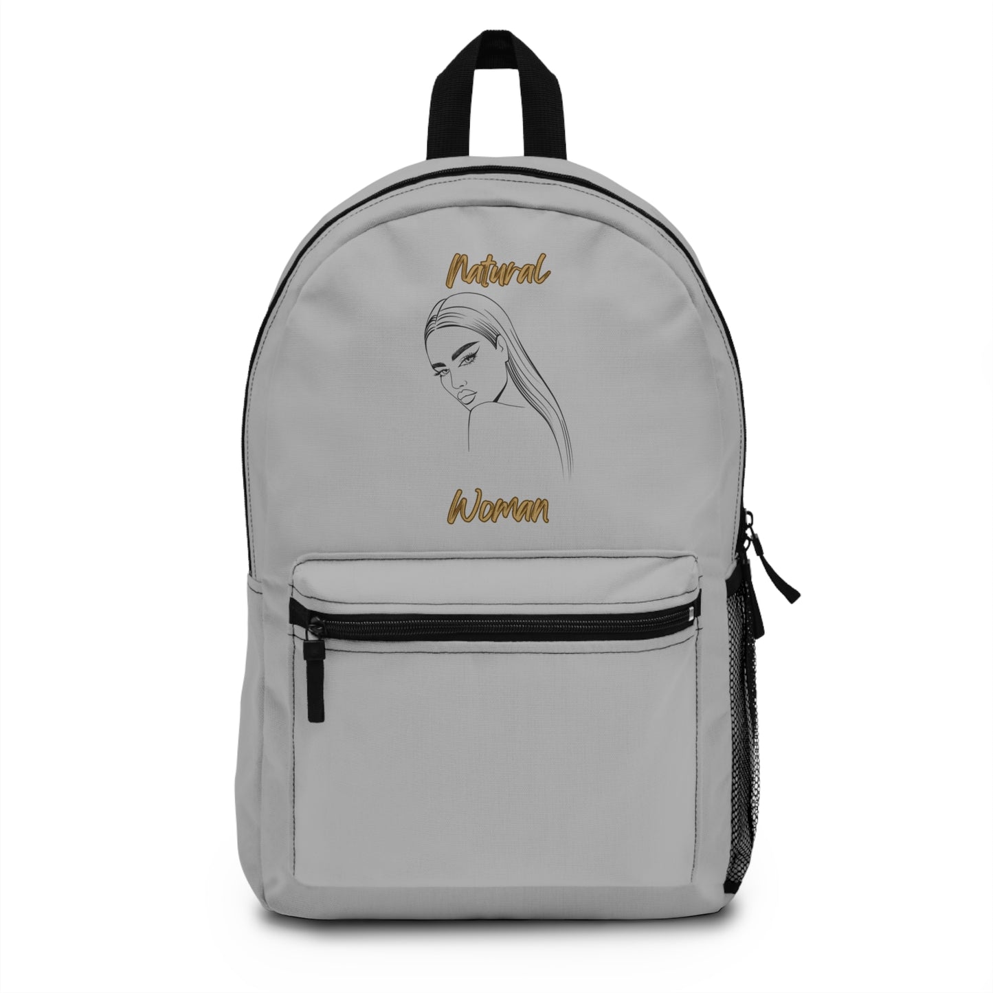 Natural Woman The Stare (BL) Backpack LIGHT GREY