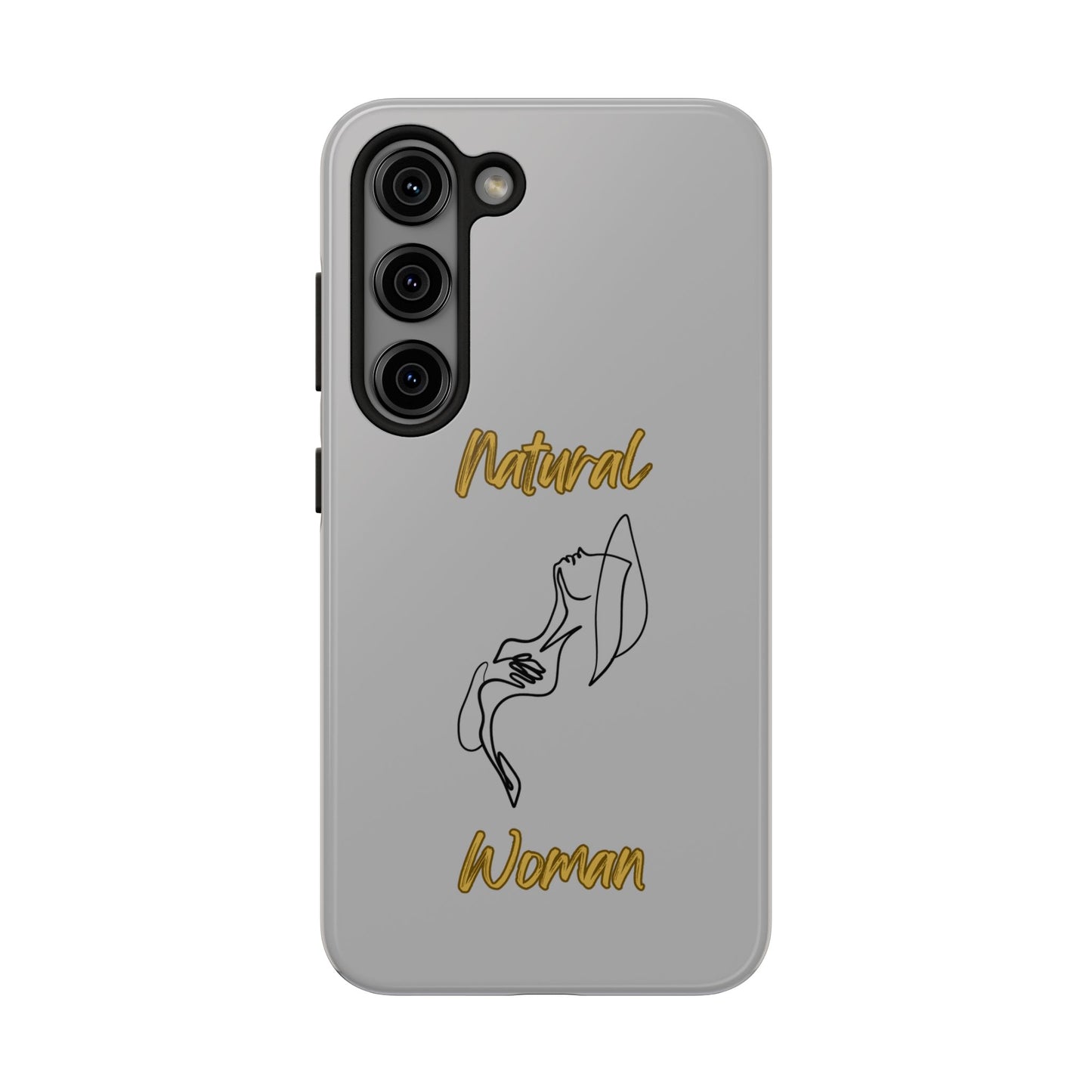 Natural Woman Free (BL)Tough Phone Cases LIGHT GREY