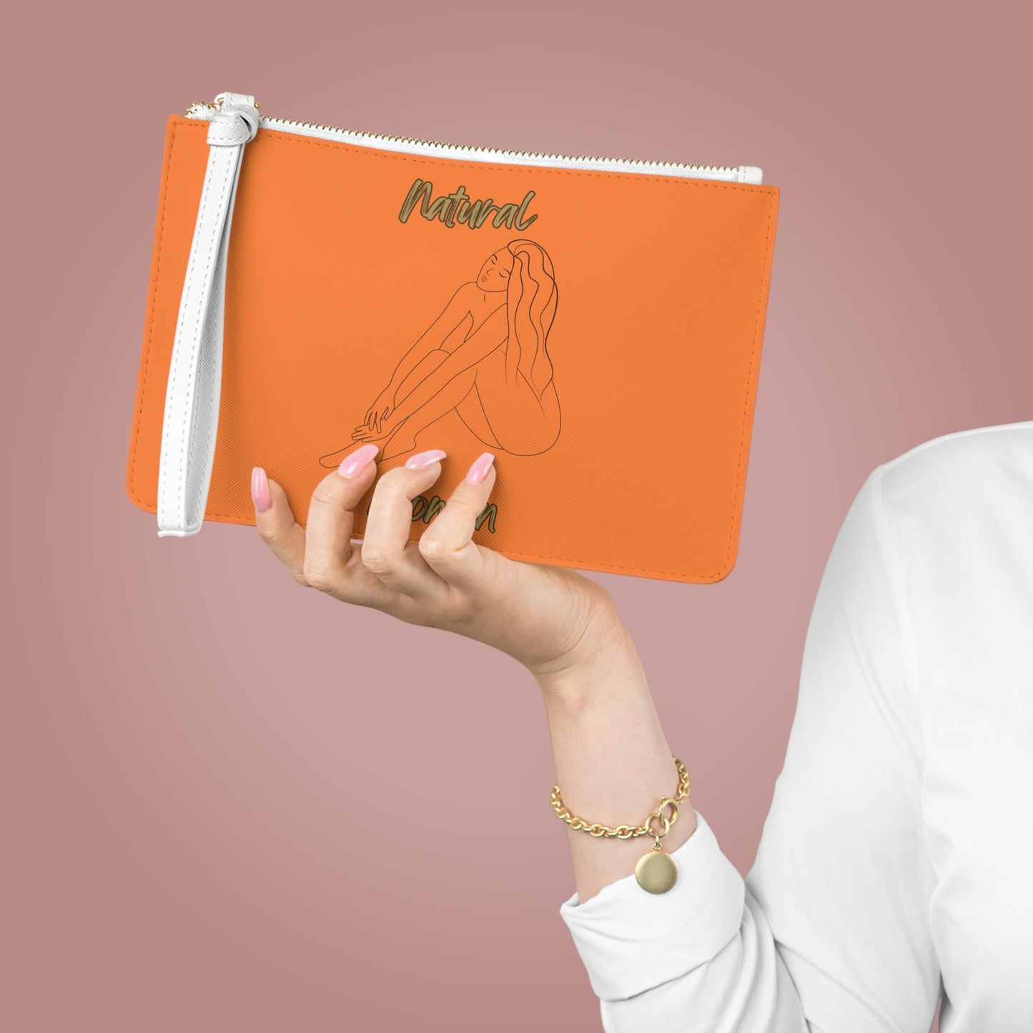 Natural Woman Beauty (BL) Clutch Bag CRUSTA