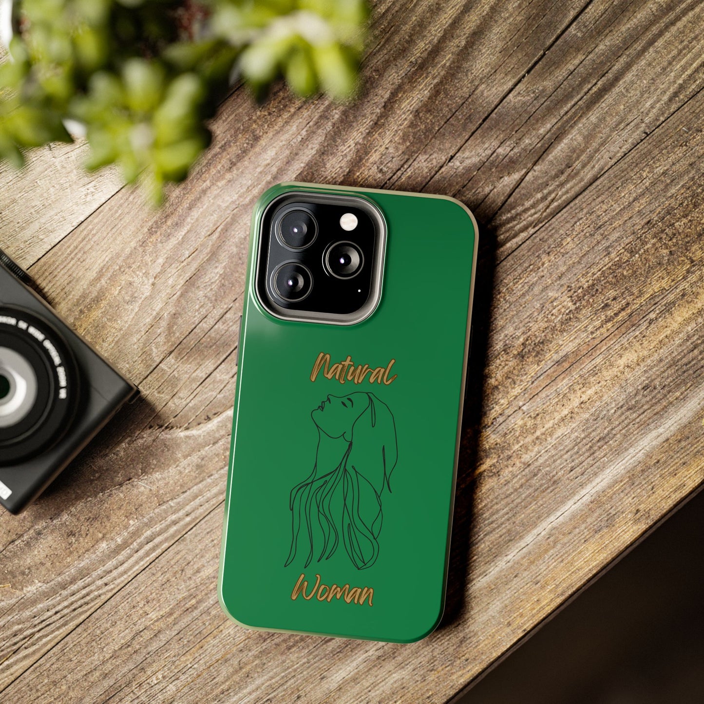 Natural Woman Appreciation (BL) Tough Phone Cases DARK GREEN