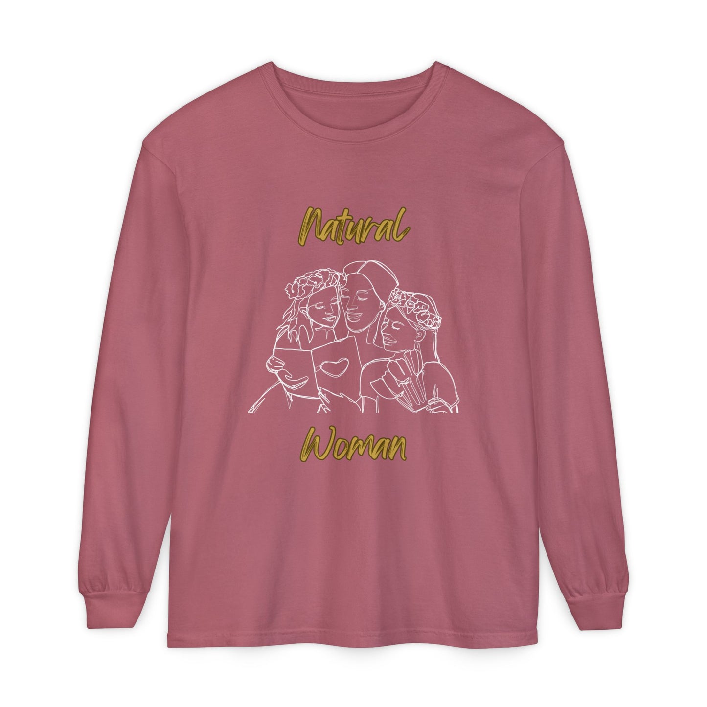 Natural Woman Me & My Girls (WL) Long Sleeve T-Shirt