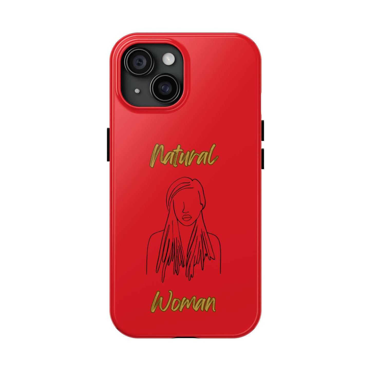 Natural Woman Content (BL)Tough Phone Cases RED