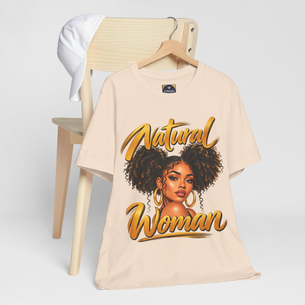 Natural Woman "Twin Puffs" Graphic Tee | Women’s Inspirational T-Shirt