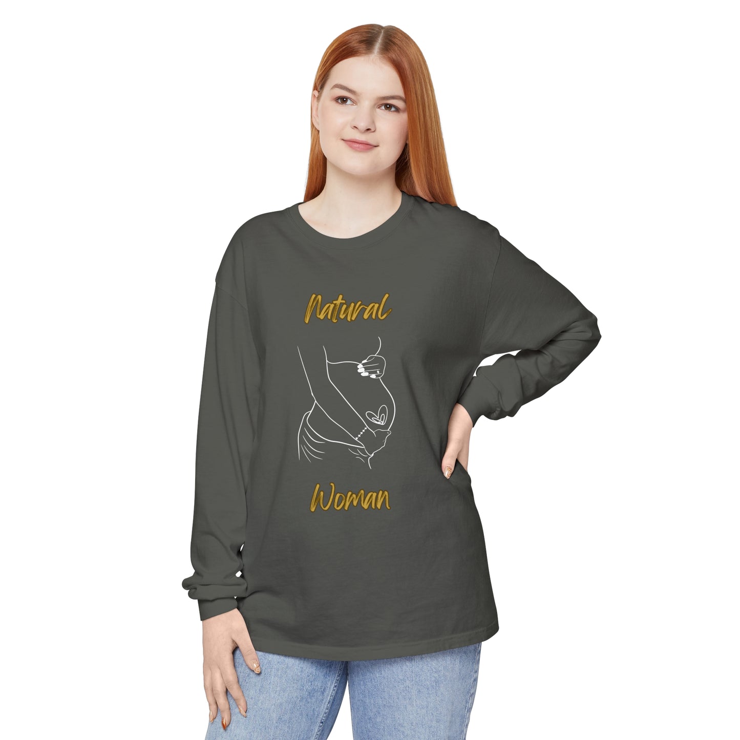 Natural Woman Loved In and Out (WL) Long Sleeve T-Shirt