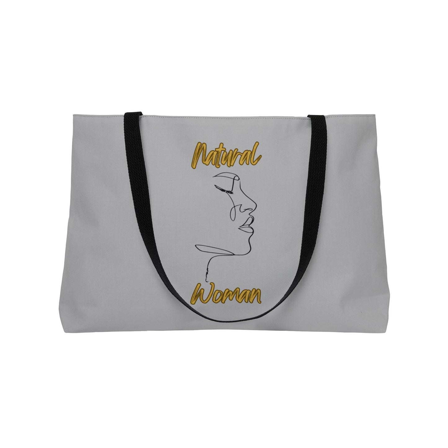 Natural Woman Timeless (BL) Weekender Tote Bag LIGHT GREY