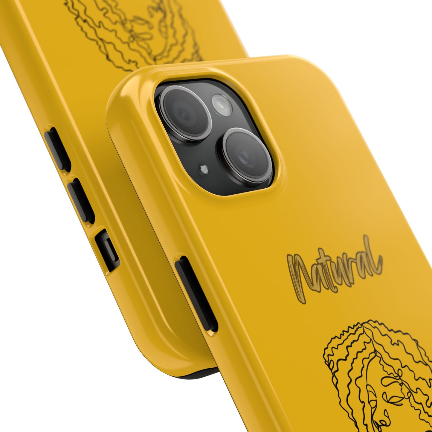 Natural Woman Naturally Me (BL)Tough Phone Cases YELLOW