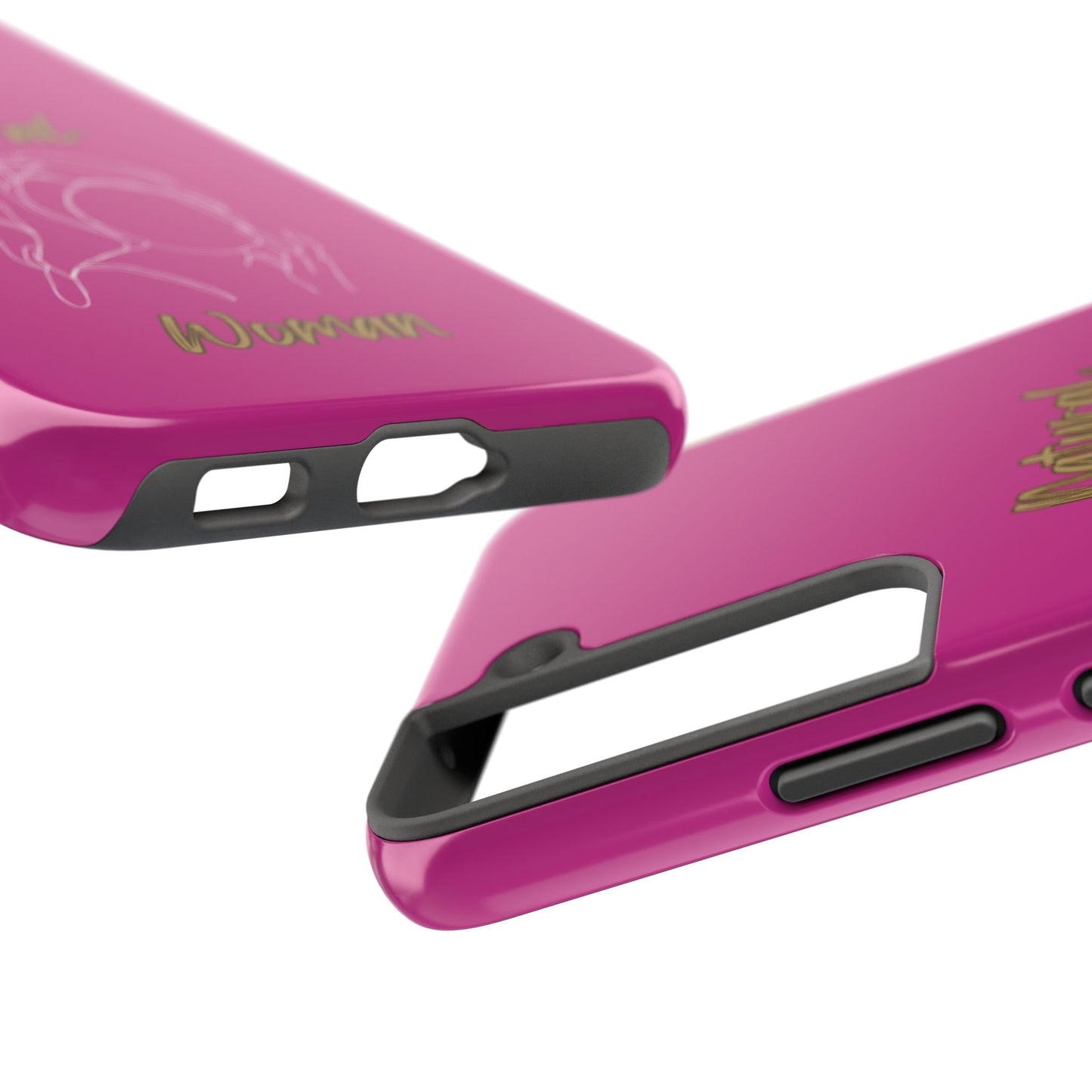 Natural Woman Towel Wrapped (WL)Tough Phone Cases PINK