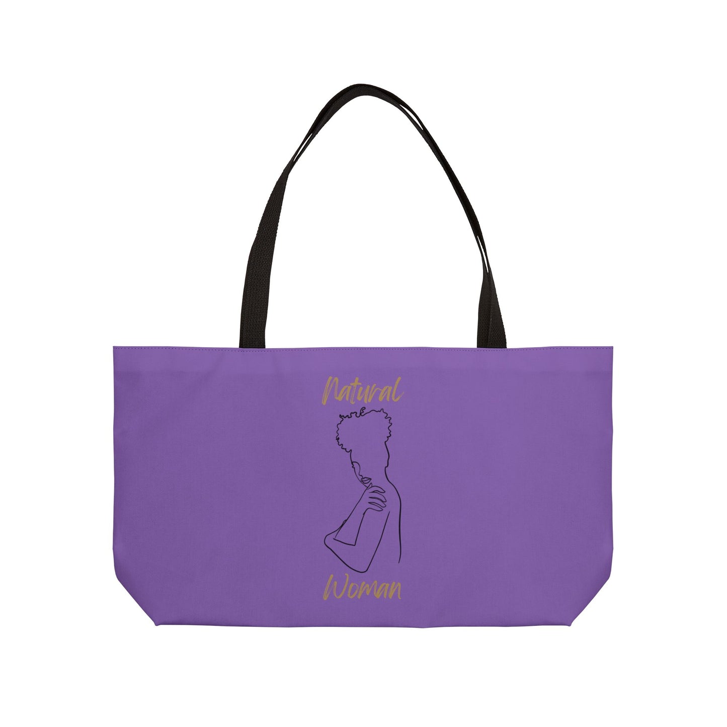 Natural Woman Sassy (BL) Weekender Tote Bag LIGHT PURPLE