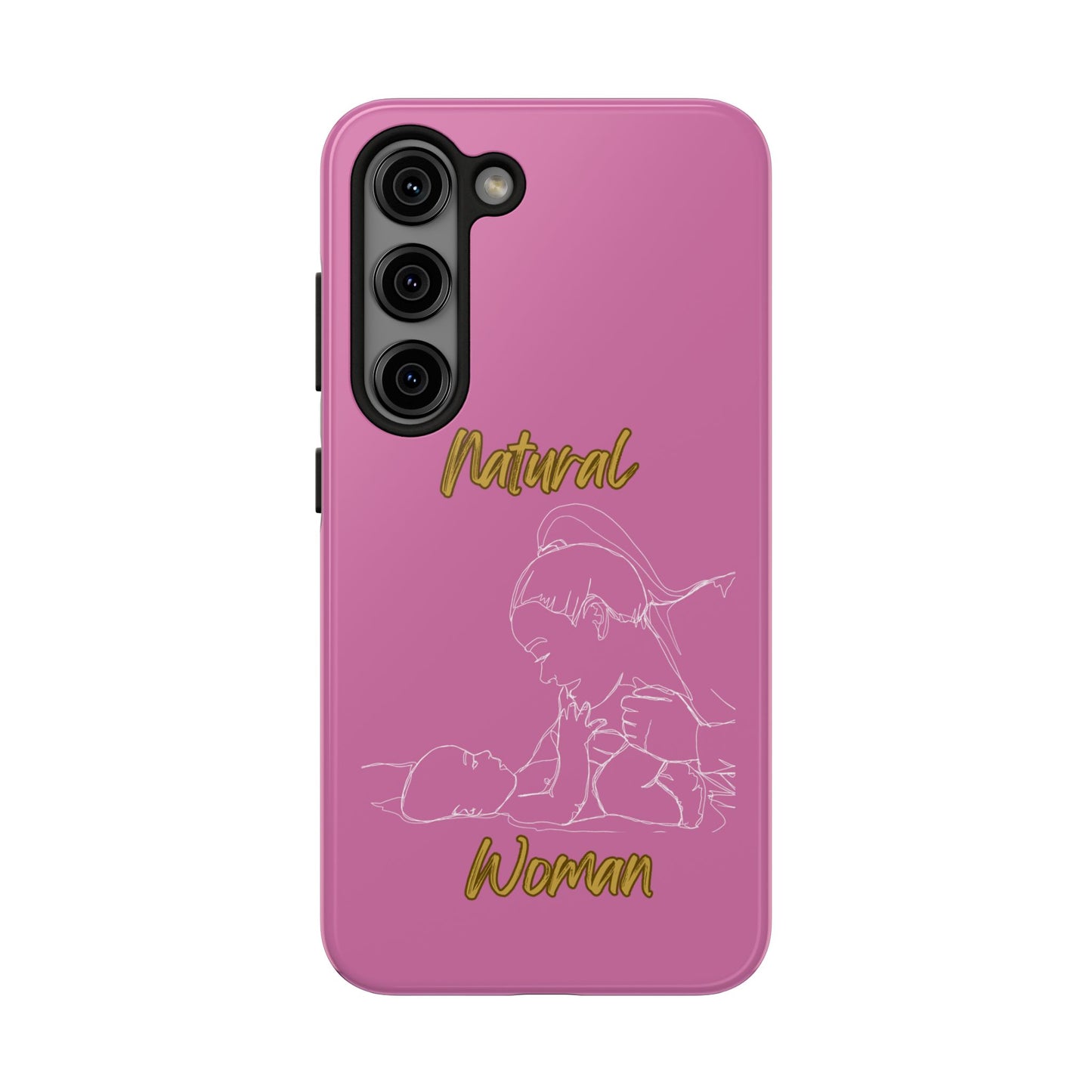 Natural Woman New Life (WL)Tough Phone Cases LIGHT PINK