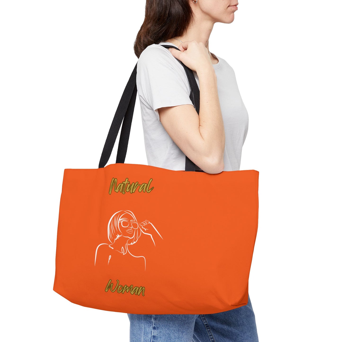 Natural Woman Bright Future (WL) Weekender Tote Bag ORANGE