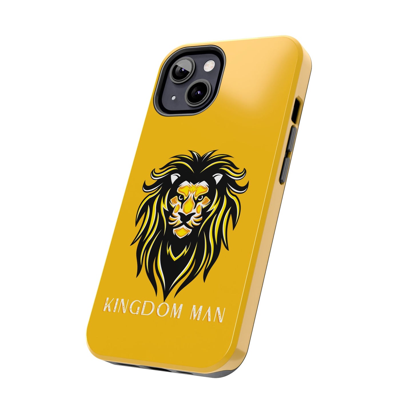 Kingdom Man (White-Gold Label) Tough Phone Case YELLOW