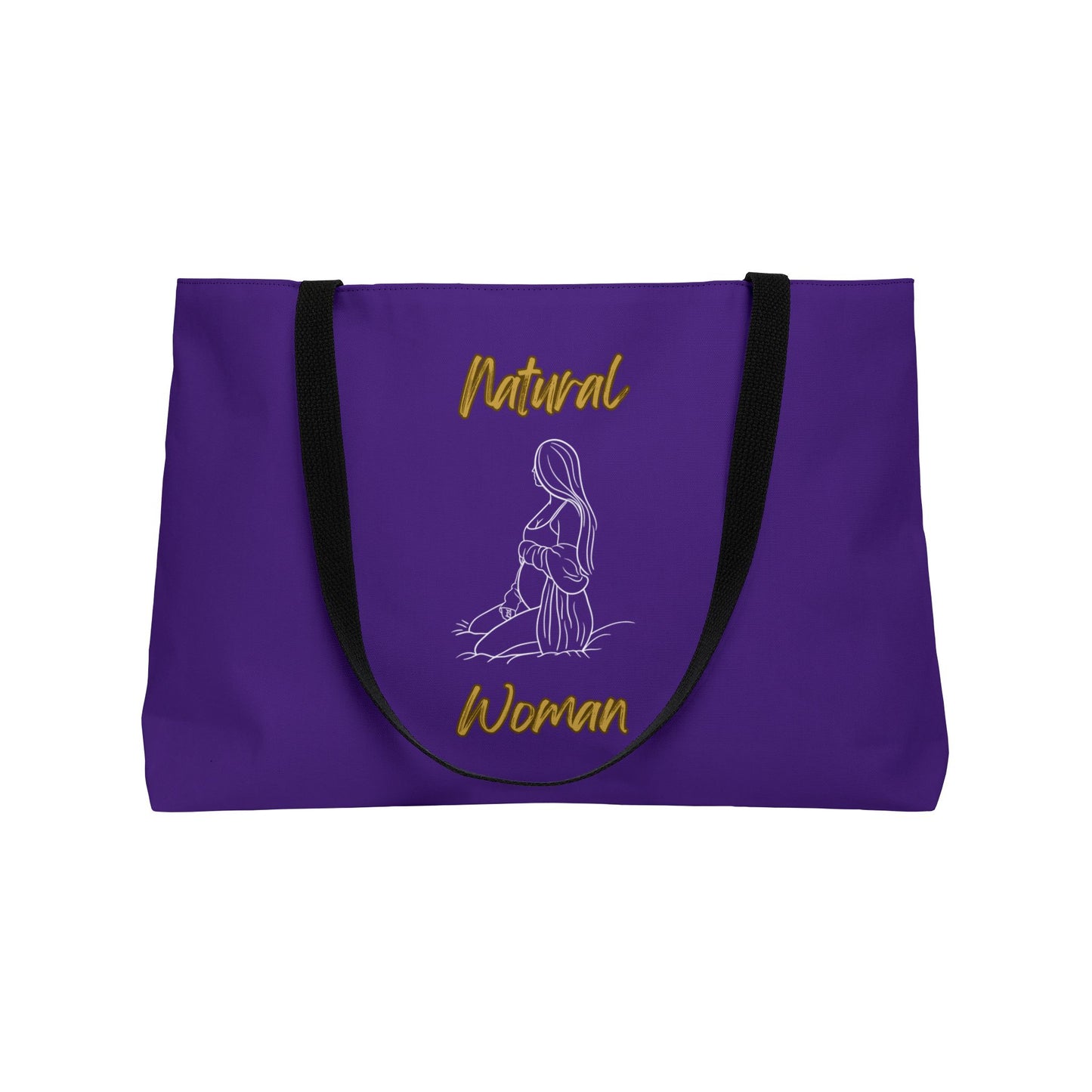 Natural Woman Expecting (WL) Weekender Tote Bag PURPLE