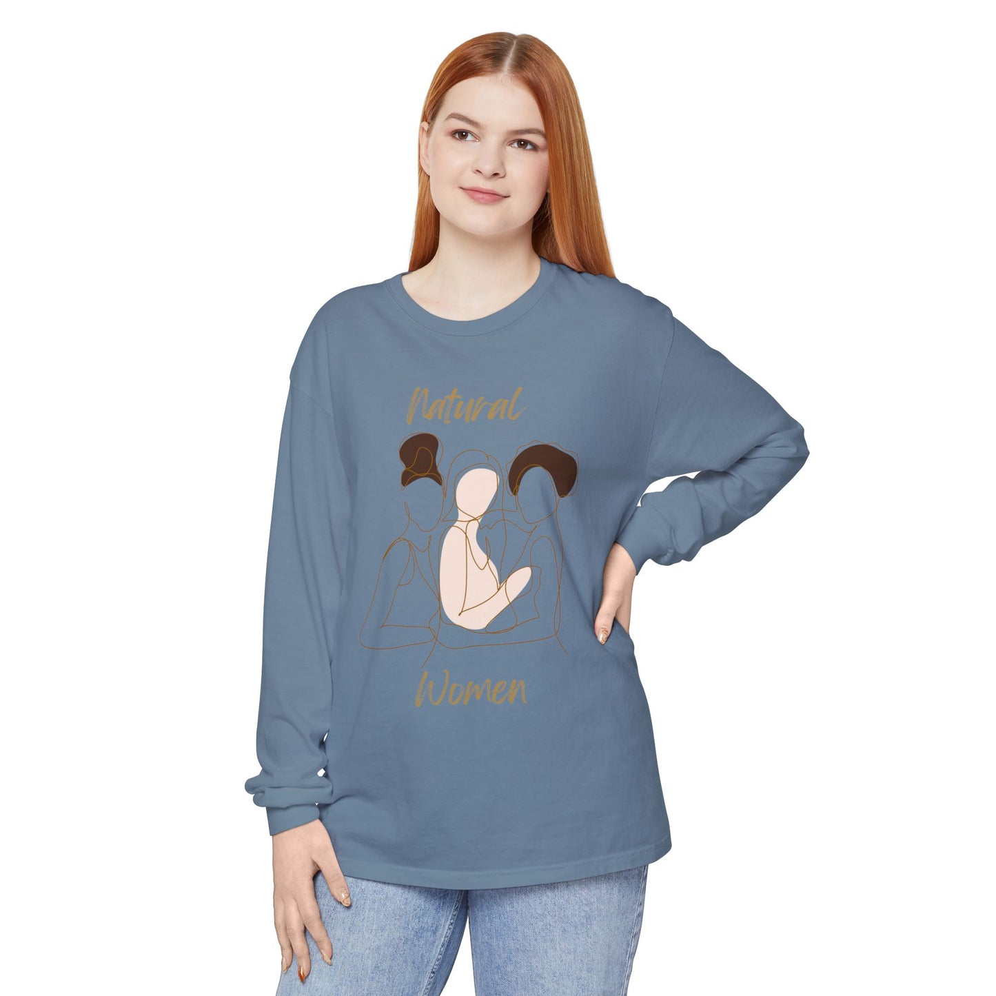 Natural Women Friends (WL) Long Sleeve T-Shirt