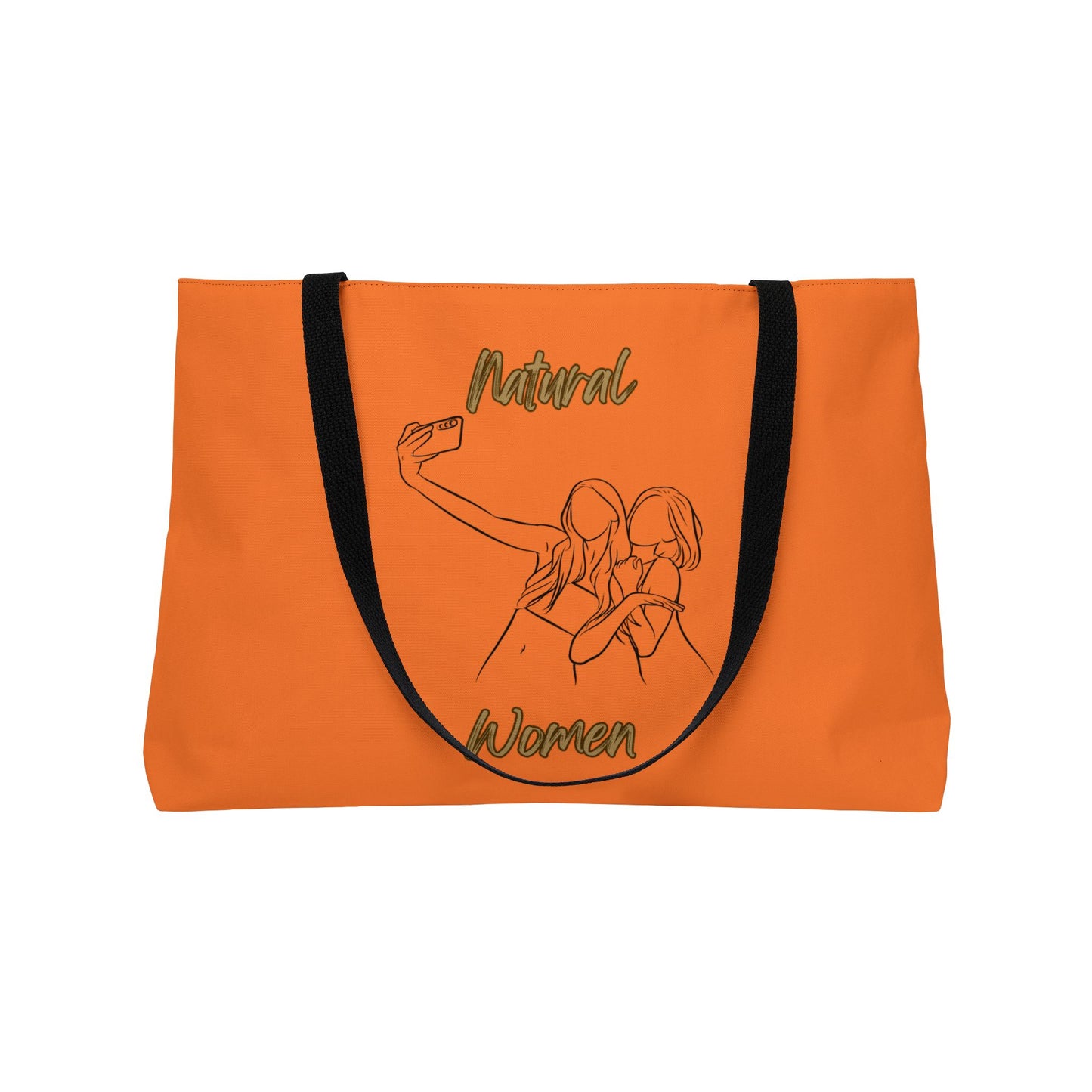Natural Women Friends Selfie (BL) Weekender Tote Bag CRUSTA