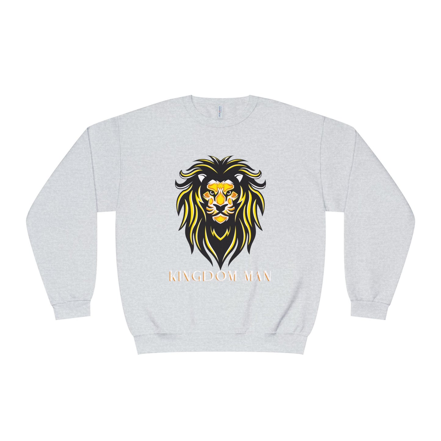 Kingdom Man (White/Gold) Crewneck Sweatshirt