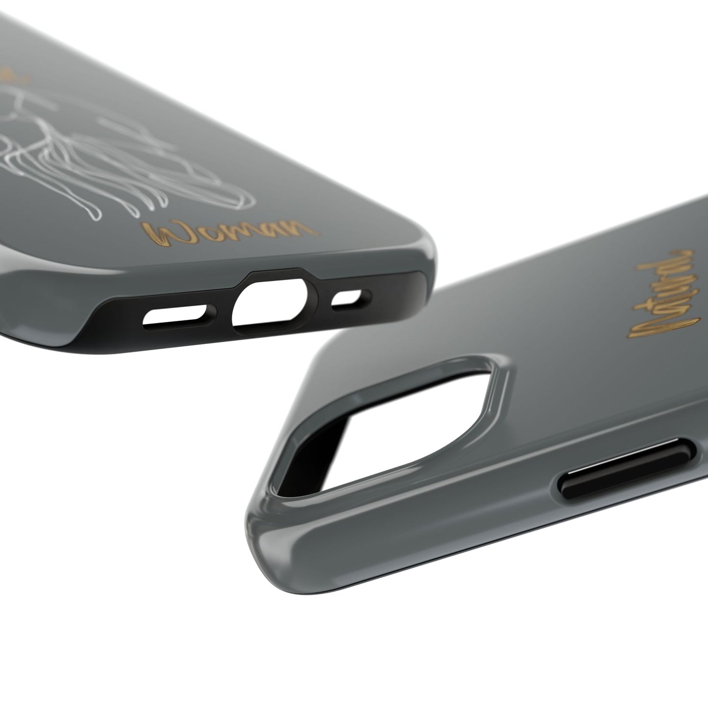 Natural Woman Appreciation (WL)Tough Phone Cases DARK GREY