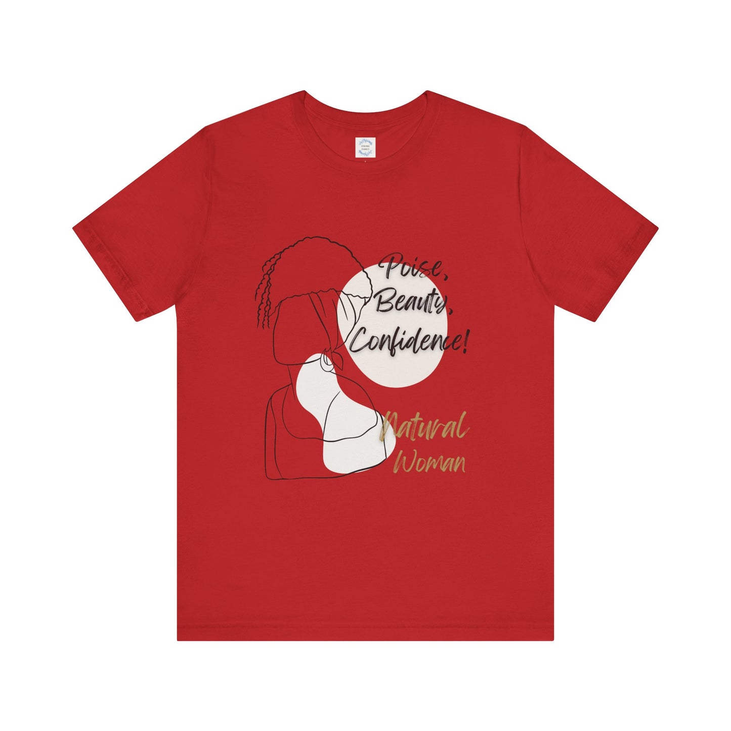 Natural Woman Puff (BL) Short Sleeve T-Shirt