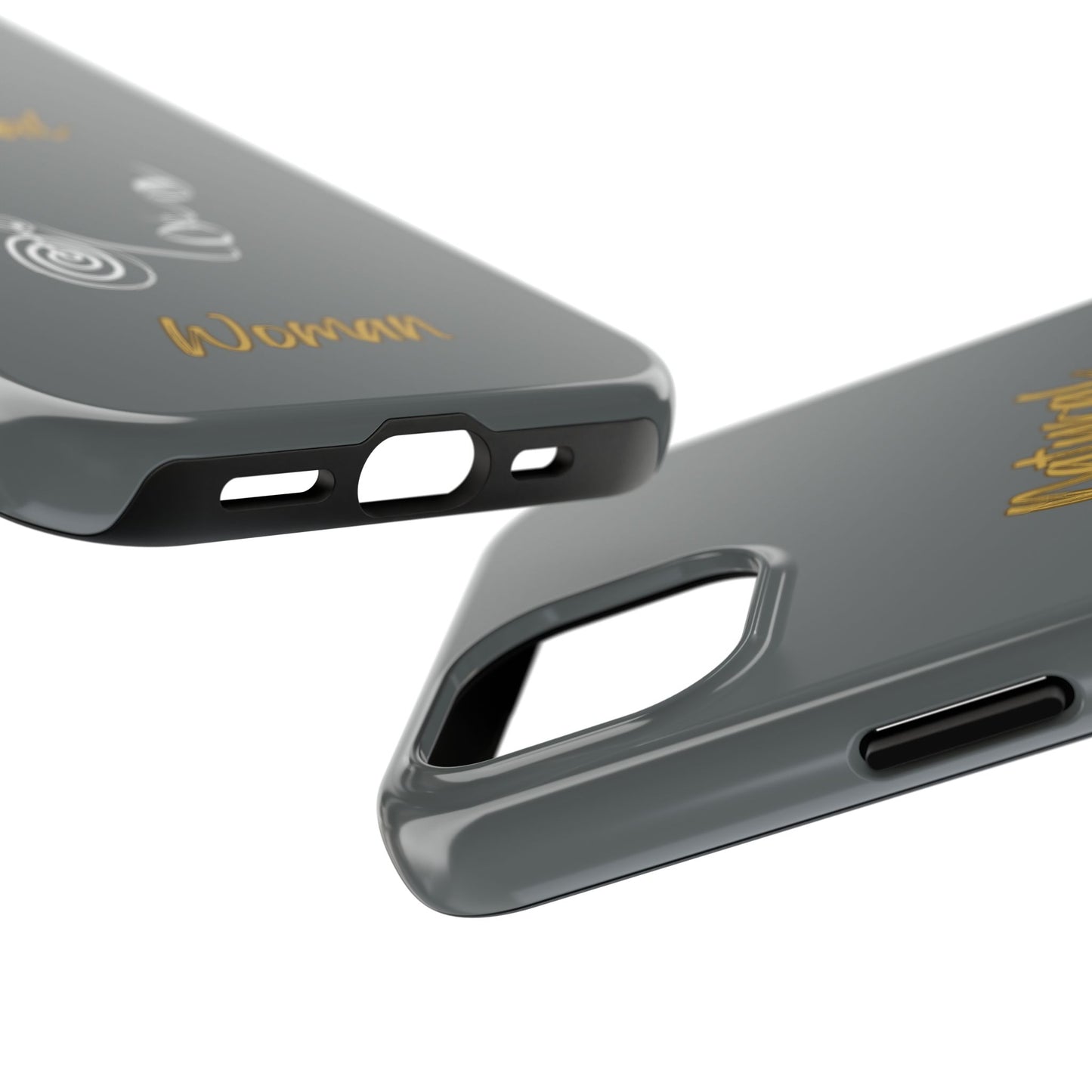 Natural Woman Music In My Soul (WL)Tough Phone Cases DARK GREY