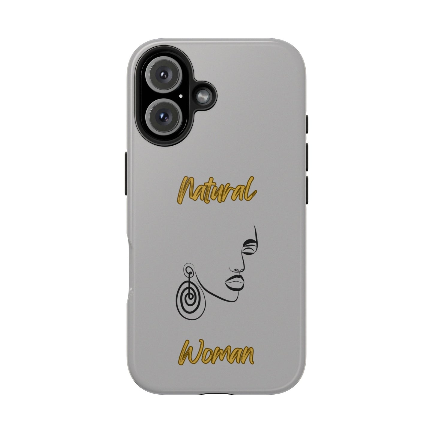 Natural Woman Music In My Soul (BL)Tough Phone Cases LIGHT GREY