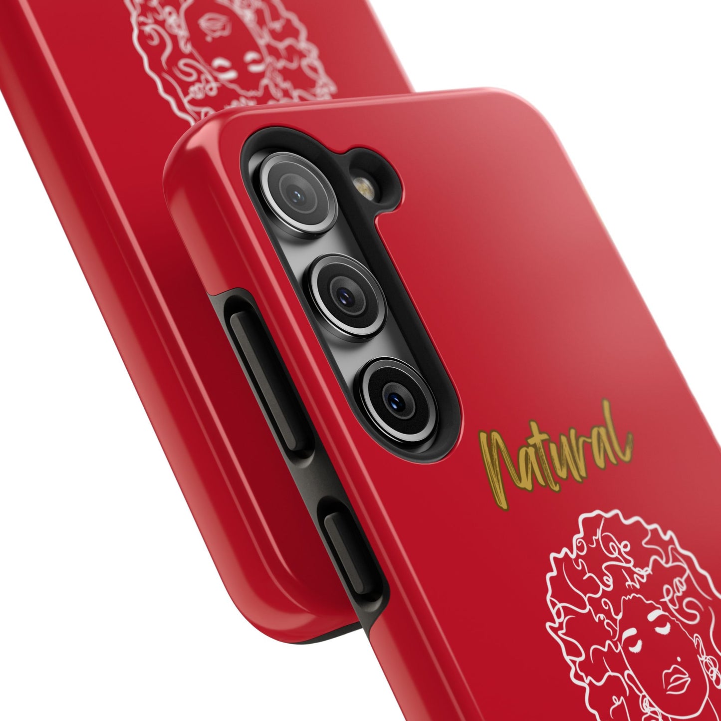 Natural Woman All About Me (WL)Tough Phone Cases DARK RED