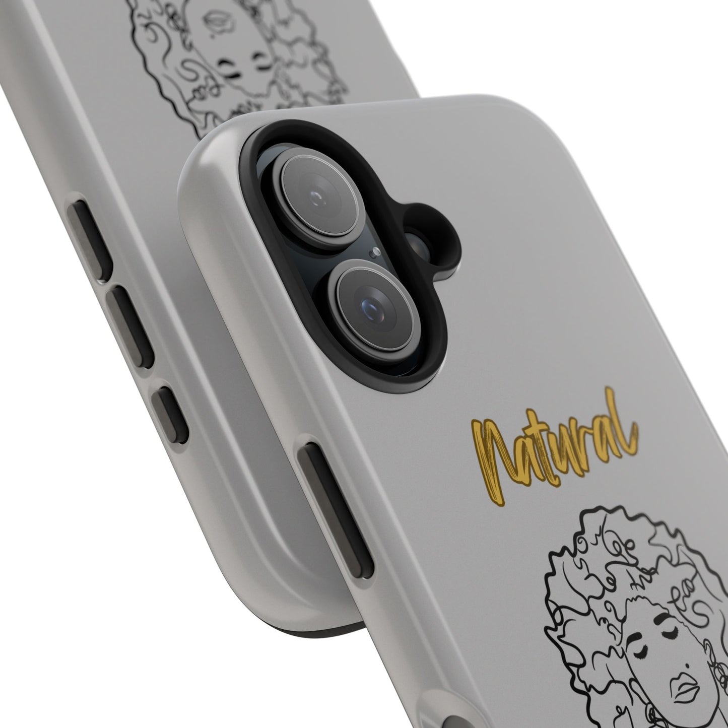 Natural Woman All About Me (BL)Tough Phone Cases LIGHT GREY