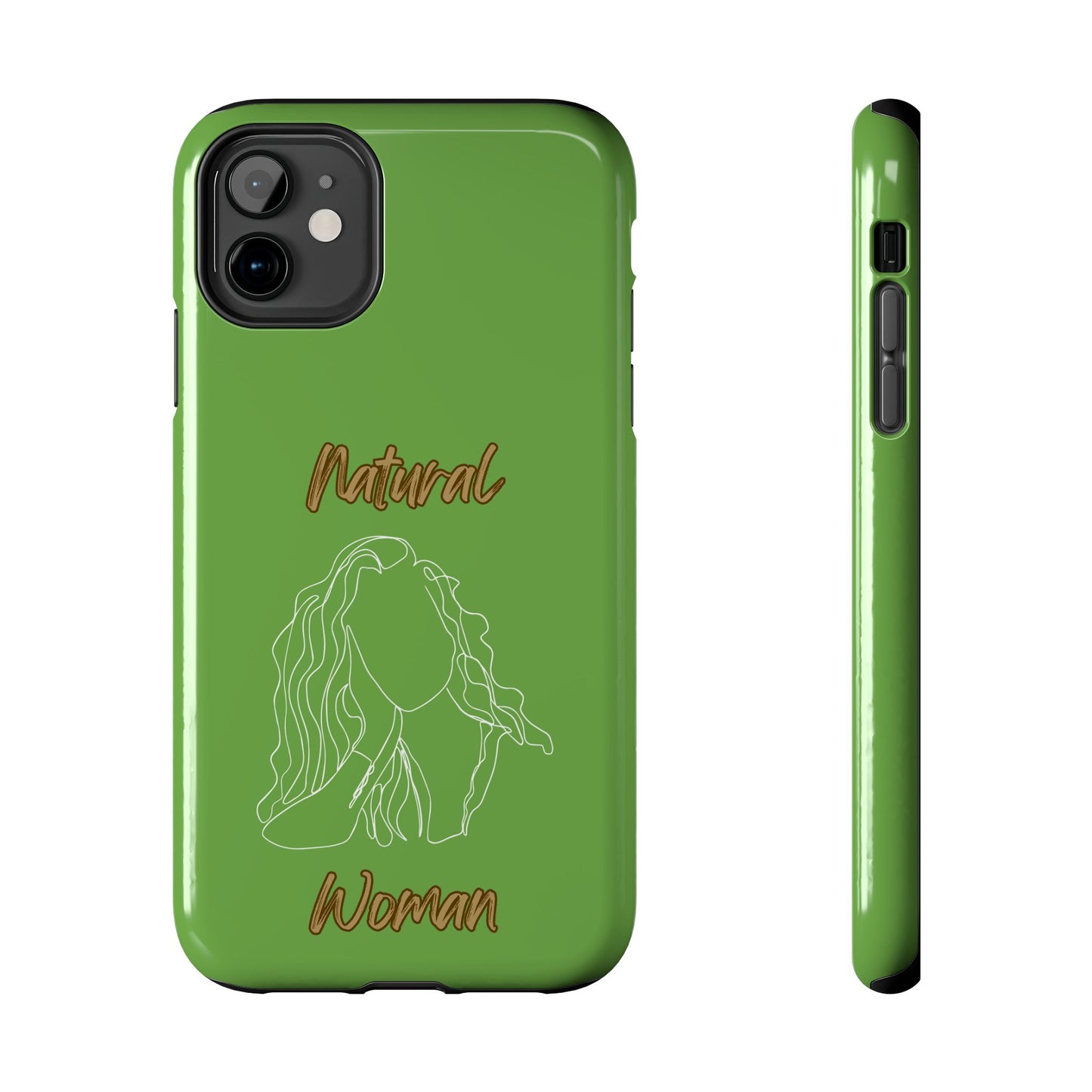 Natural Woman Relaxed (WL) Tough Phone Cases GREEN