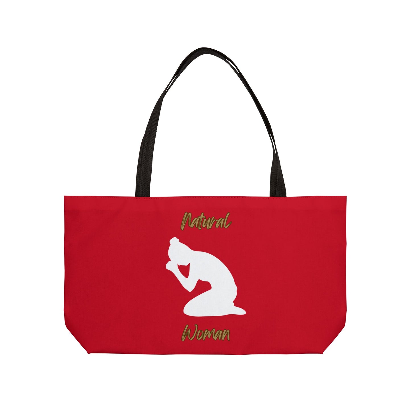 Natural Woman Pray (WL) Weekender Tote Bag DARK RED