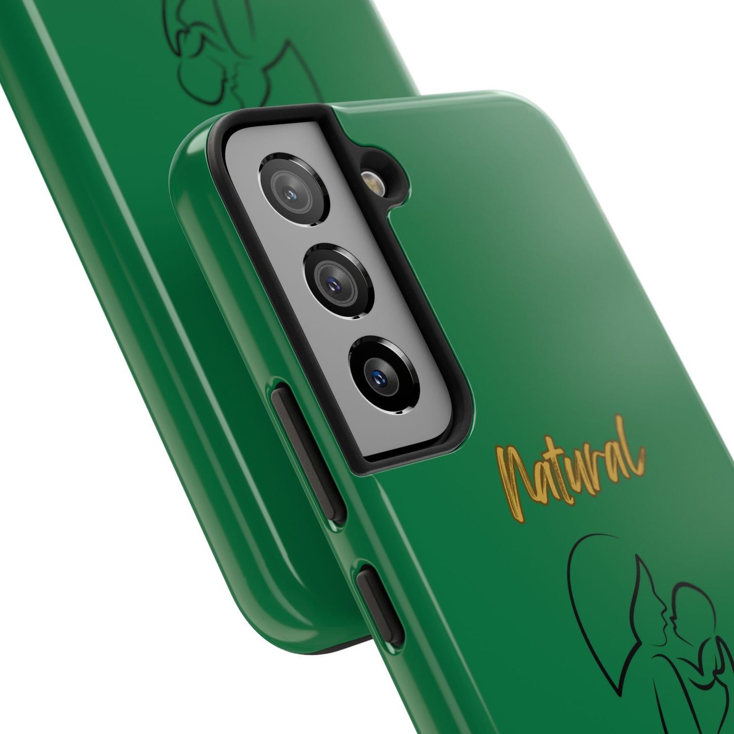 Natural Woman Long Awaited (BL)Tough Phone Cases DARK GREEN