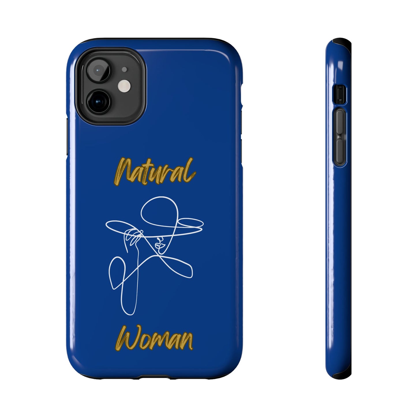 Natural Woman An Original (WL)Tough Phone Cases DARK BLUE