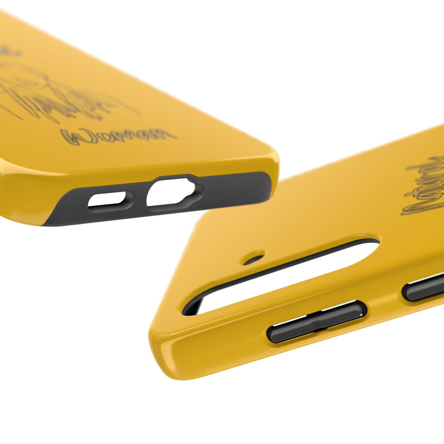 Natural Woman Content (BL)Tough Phone Cases YELLOW