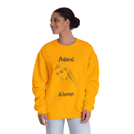 Natural Woman The Stare (BL) Crewneck Sweatshirt