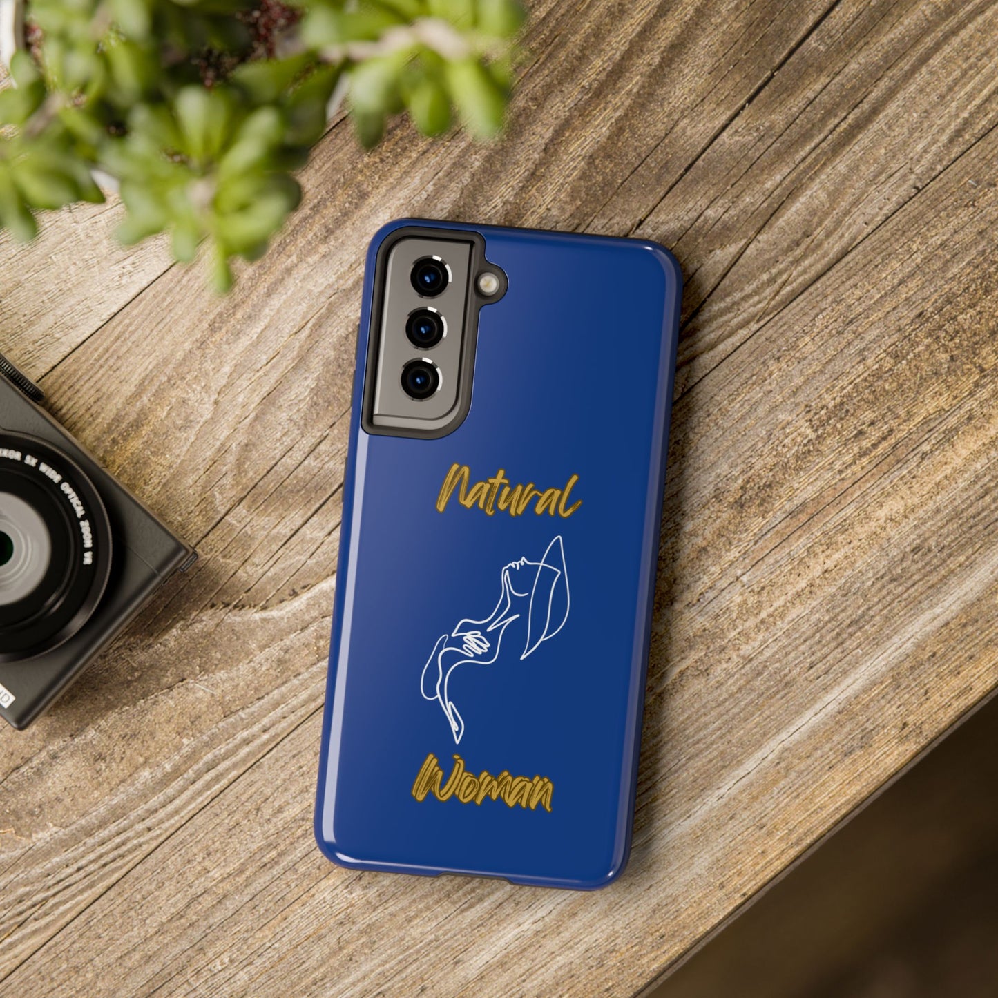 Natural Woman Free (WL)Tough Phone Cases DARK BLUE