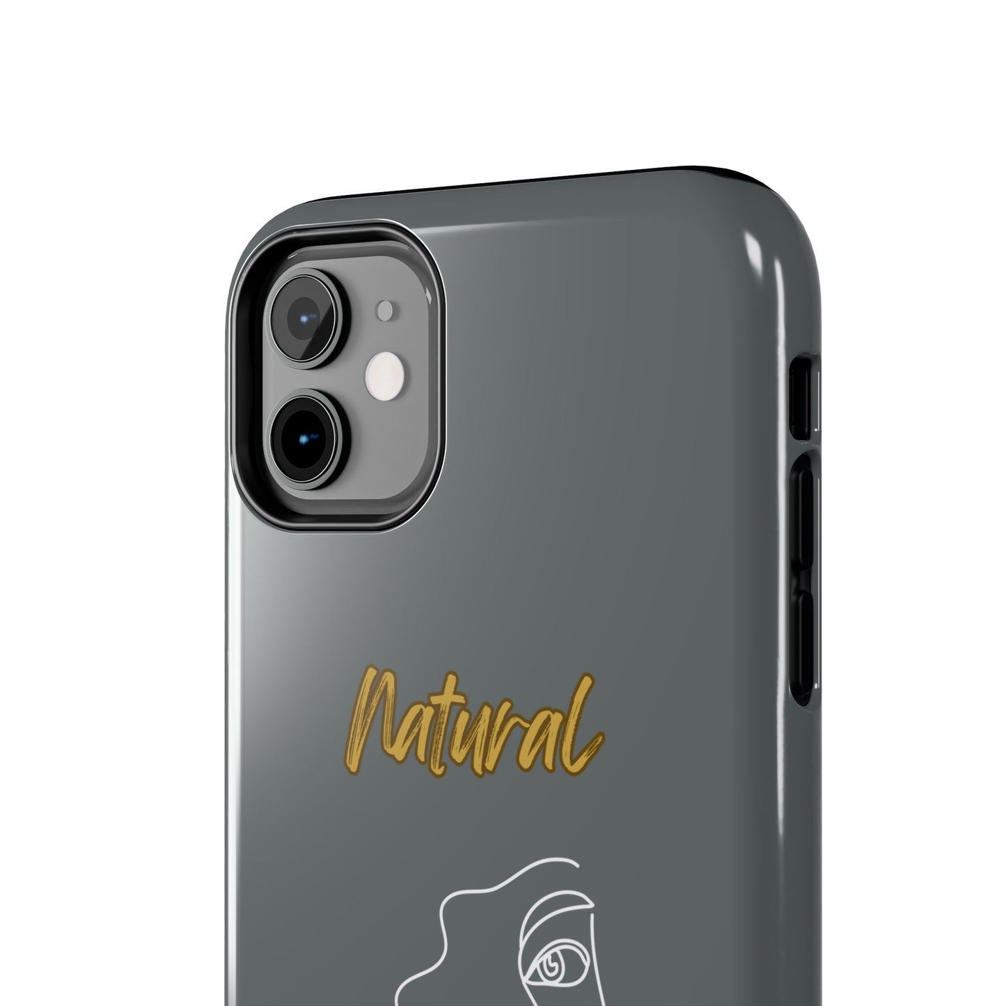 Natural Woman Peekaboo (WL)Tough Phone Cases DARK GREY