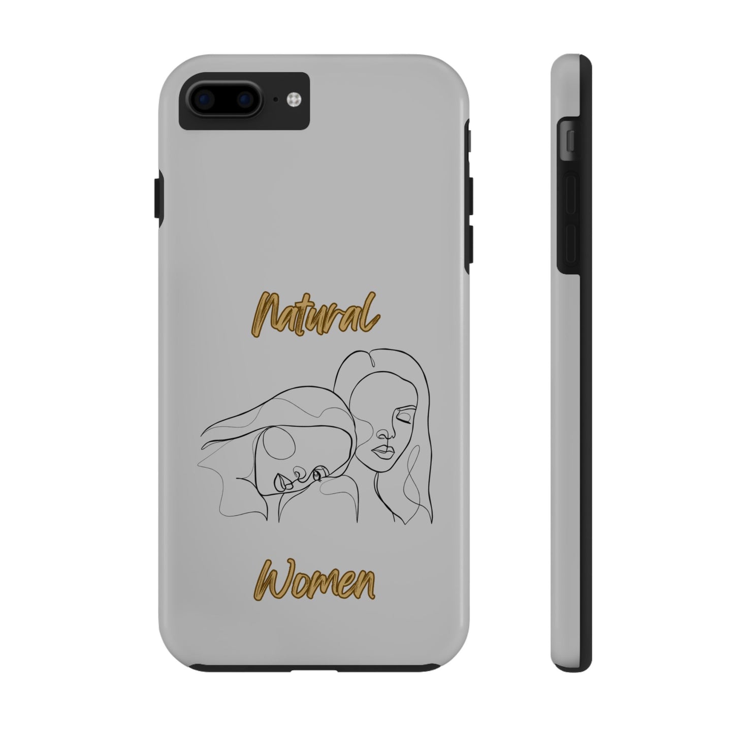 Natural Woman Sisters (BL)Tough Phone Cases LIGHT GREY