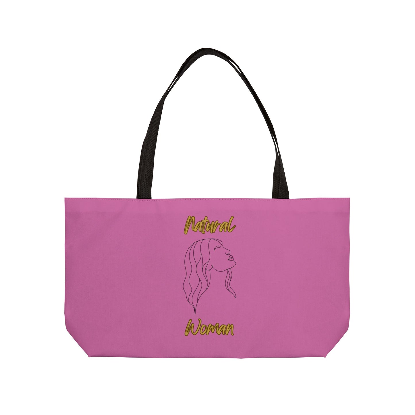 Natural Woman Breeze On Face (BL) Weekender Tote Bag LIGHT PINK