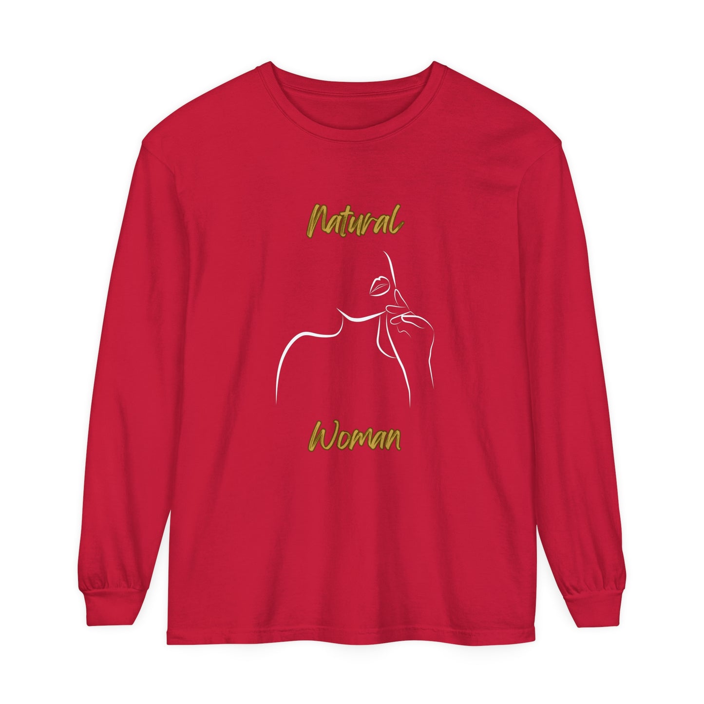 Natural Woman Chin Up (WL) Long Sleeve T-Shirt