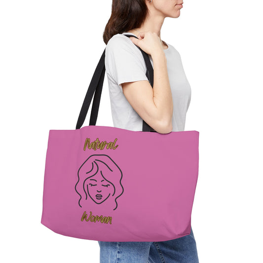 Natural Woman Modest (BL) Weekender Tote Bag LIGHT PINK
