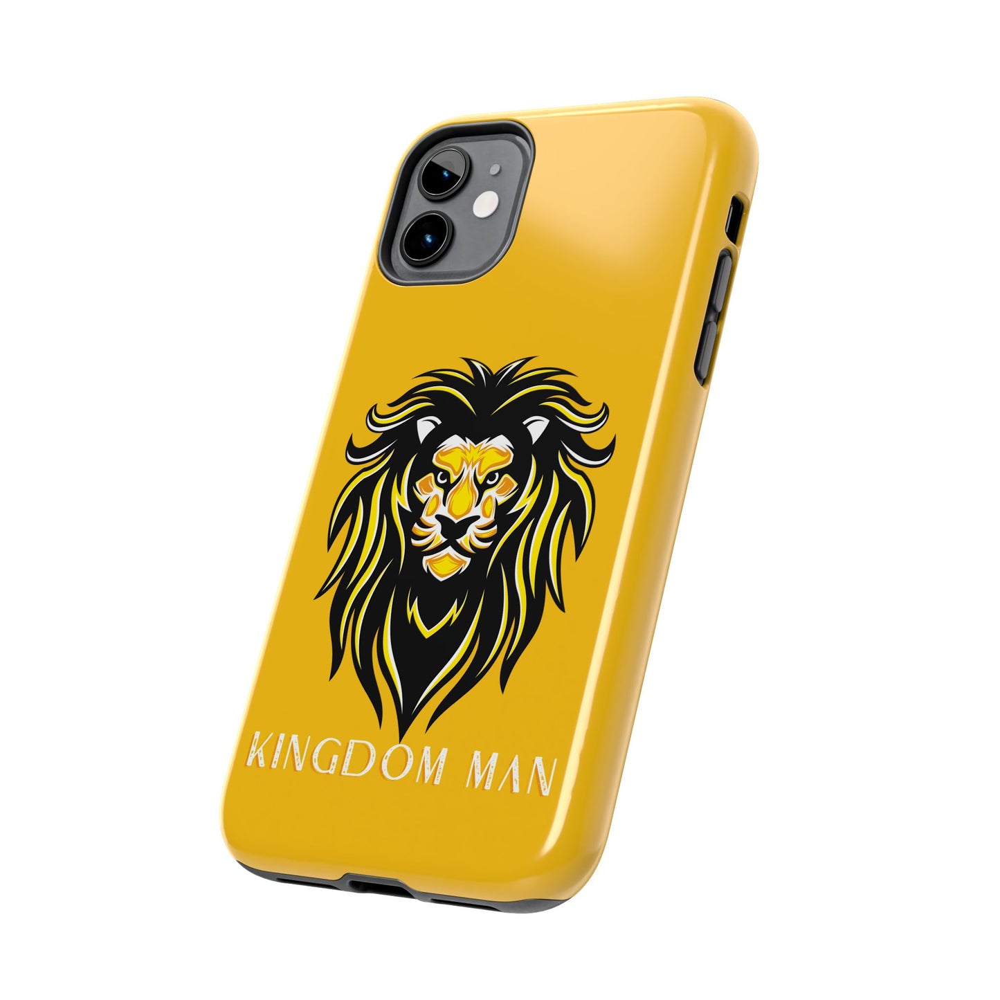 Kingdom Man (White-Gold Label) Tough Phone Case YELLOW