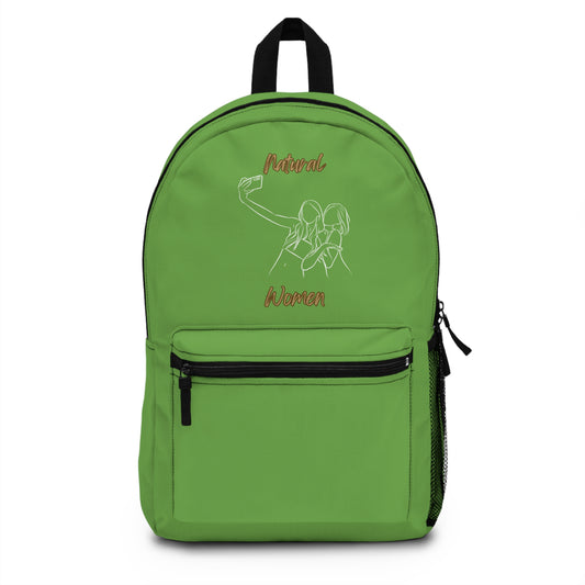 Natural Women Friends Selfie (WL) Backpack GREEN