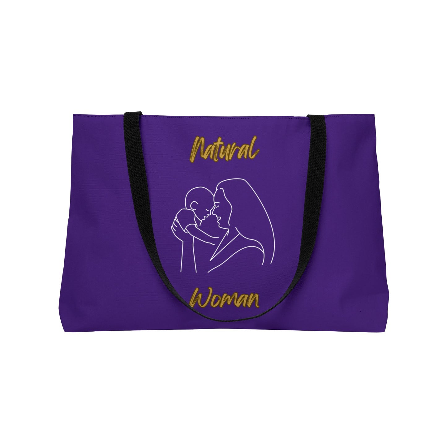 Natural Woman Joy (WL) Weekender Tote Bag PURPLE
