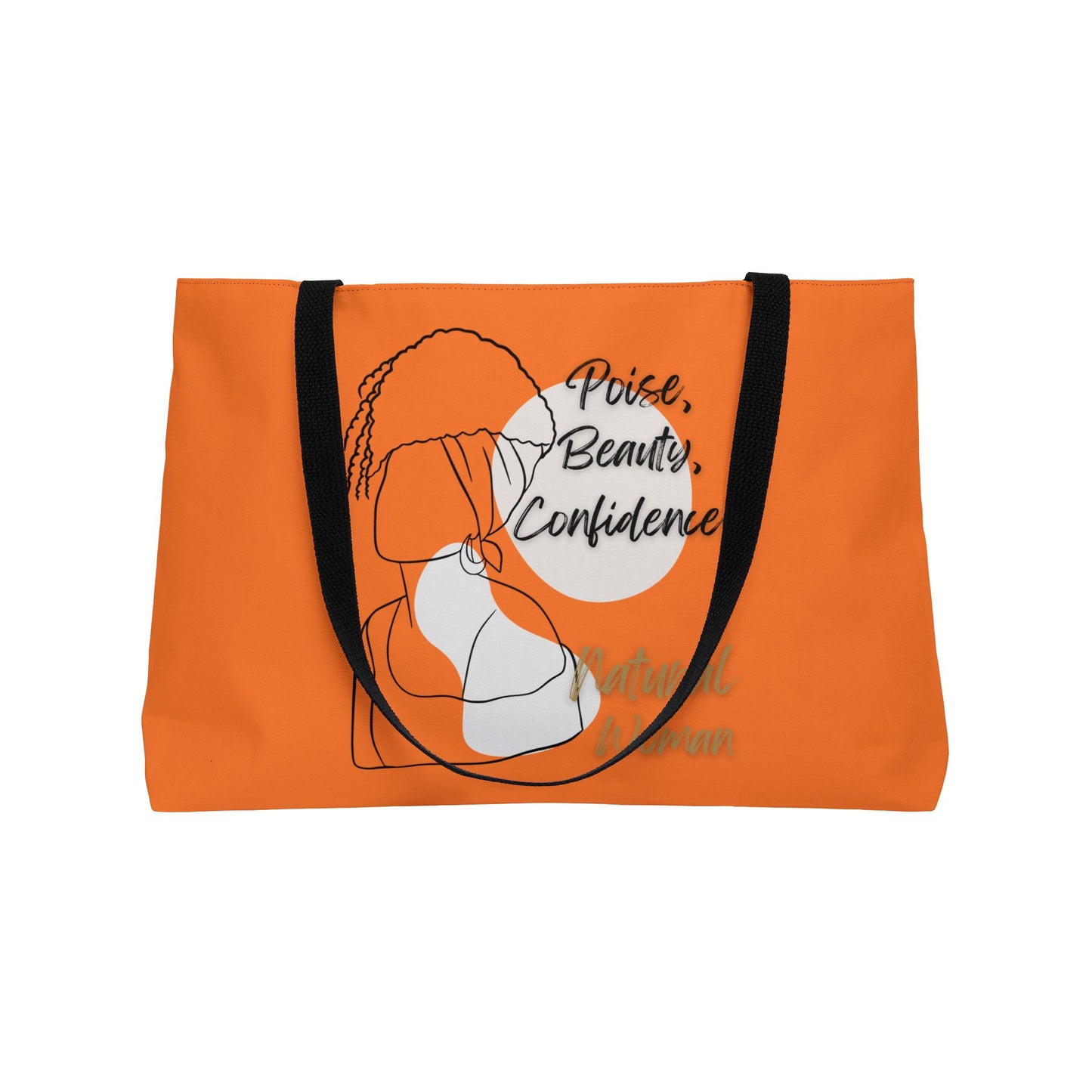 Natural Woman Puff (BL) Weekender Tote Bag CRUSTA