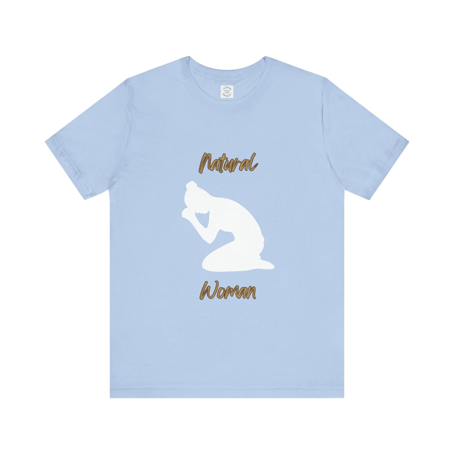 Natural Woman Pray  (WL) Short Sleeve T-Shirt