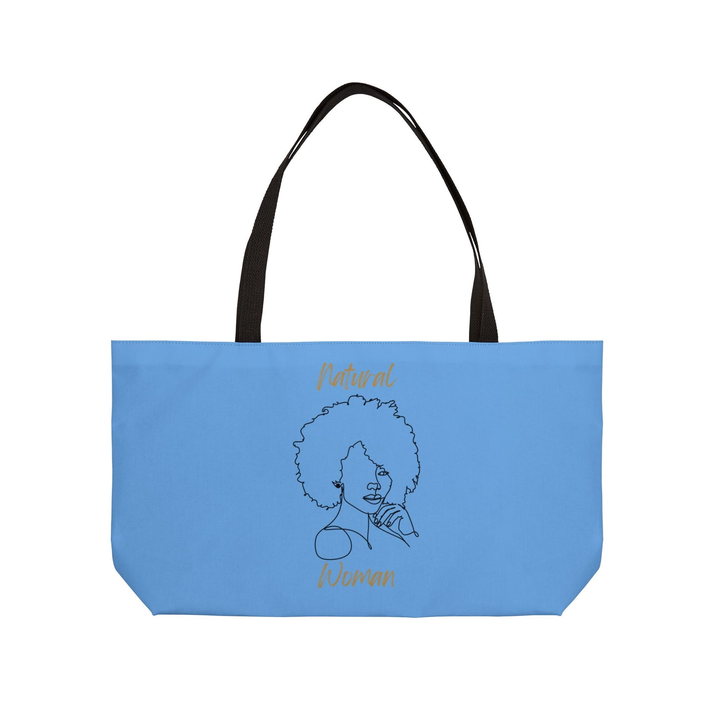 Natural Woman The Look (BL) Weekender Tote Bag LIGHT BLUE